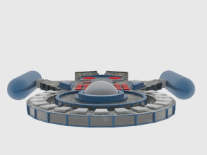 Tx-300 spaceship Modello 3D