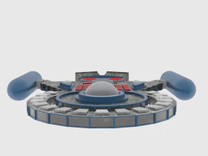 Tx-300 spaceship 3D Model