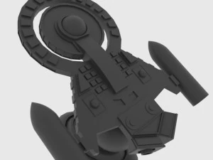 Tx-300 spaceship 3D Model