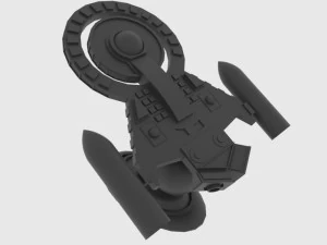 Tx-300 spaceship 3D Model