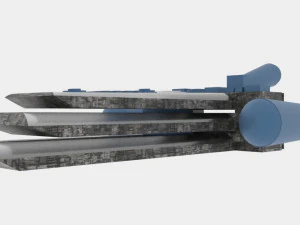 Tx-500 spaceship 3D Model