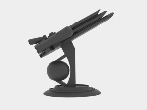 Tx-500 spaceship 3D Model