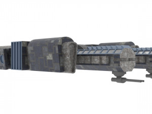 Tx-800 spaceship 3D 模型