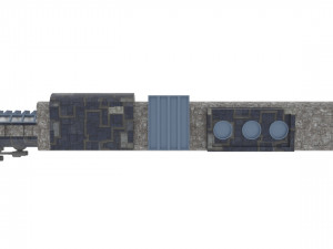 Tx-800 spaceship 3D 模型