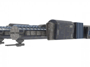 Tx-800 spaceship 3D 模型
