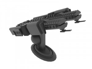 Tx-800 spaceship 3D 模型