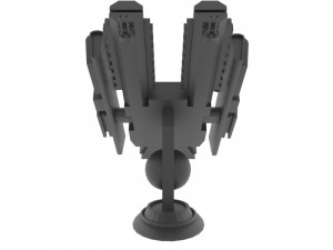 Tx-800 spaceship 3D 模型