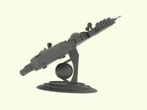 Zenit - c spaceship 3D Model