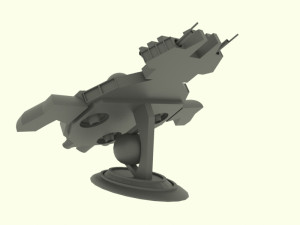 Zenit - c spaceship 3D Model