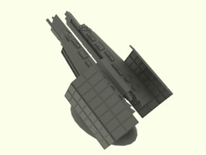Zenit - z spaceship Model 3D