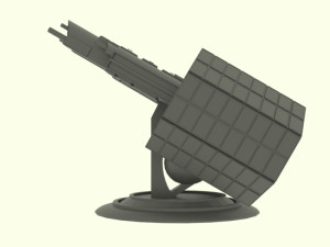 Zenit - z spaceship Model 3D