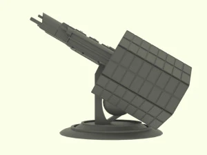 Zenit - z spaceship 3D Model