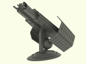 Zenit - z spaceship 3D Model