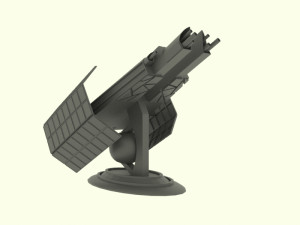 Zenit - z spaceship Model 3D