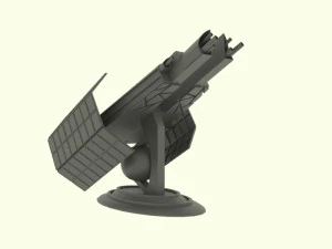 Zenit - z spaceship 3D Model