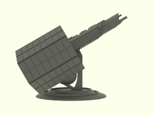 Zenit - z spaceship Model 3D