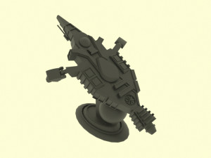 Zenit-e spaceship 3D Модель