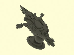 Zenit-e spaceship 3D Model