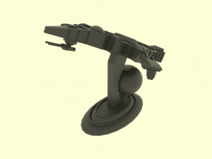 Zenit-e spaceship 3D Модель