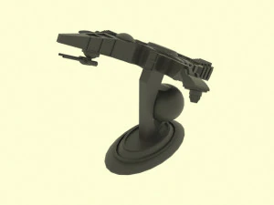 Zenit-e spaceship 3D Model