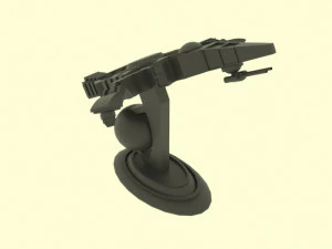 Zenit-e spaceship 3D Model