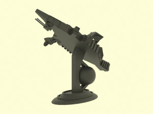 Zenit-e spaceship 3D Модель
