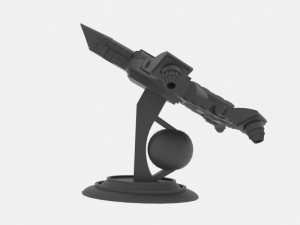 Zenit-s spaceship 3D Модель