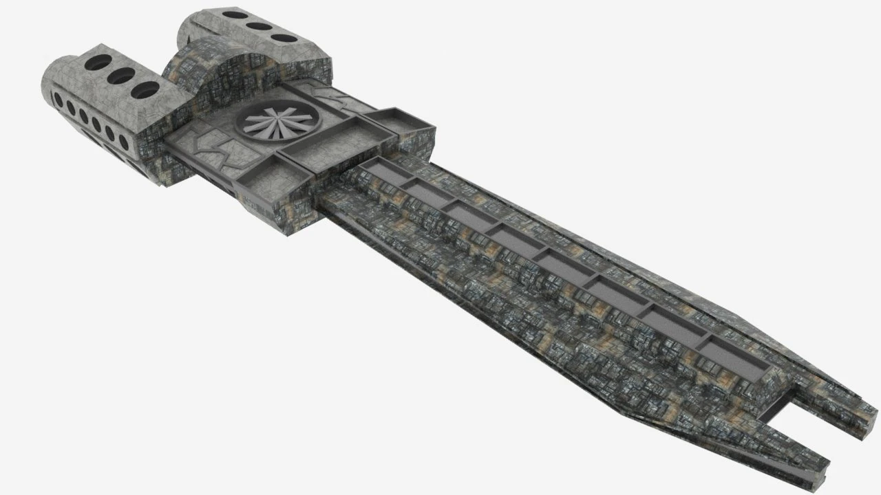 Zenit-t spaceship 3D Model .c4d .max .obj .3ds .fbx .stl .blend 