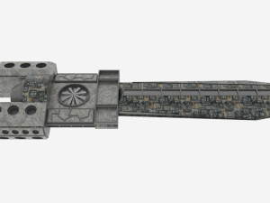 Zenit-t spaceship 3D 模型