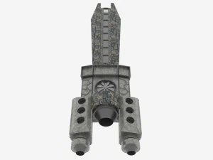 Zenit-t spaceship 3D Model