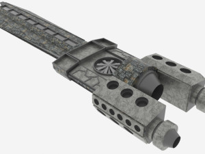 Zenit-t spaceship 3D 模型