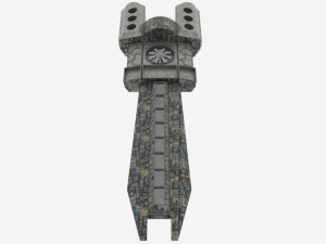 Zenit-t spaceship 3D 模型