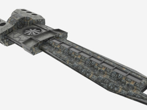 Zenit-t spaceship 3D 模型
