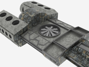 Zenit-t spaceship 3D 模型