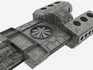 Zenit-t spaceship 3D 模型