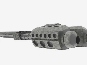 Zenit-t spaceship 3D Model