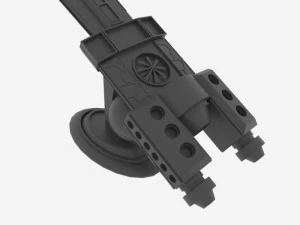 Zenit-t spaceship 3D Model