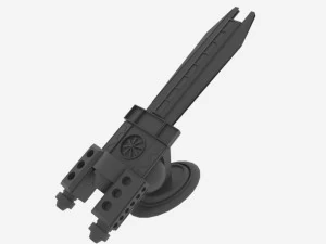 Zenit-t spaceship 3D Model