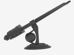 Zenit-t spaceship 3D Model