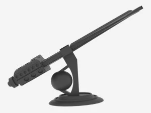 Zenit-t spaceship 3D Model