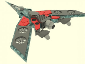 Zenit-tu spaceship 3D Model