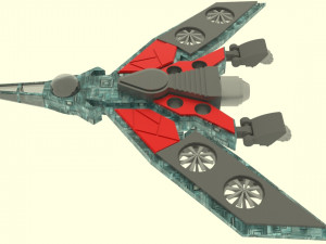 Zenit-tu spaceship 3D Model