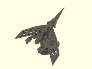 Zenit-tu spaceship 3D Model