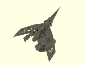 Zenit-tu spaceship 3D Model