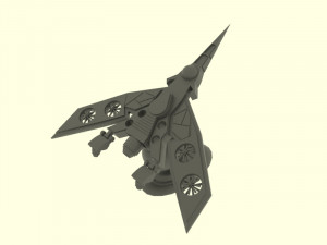 Zenit-tu spaceship 3D Model