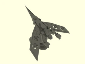 Zenit-tu spaceship 3D Model