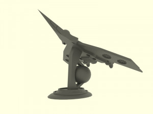 Zenit-tu spaceship 3D Model