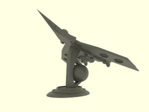 Zenit-tu spaceship 3D Model