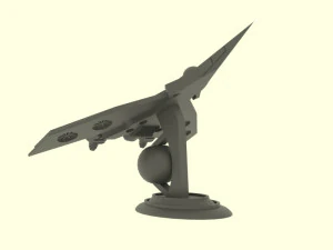 Zenit-tu spaceship 3D Model
