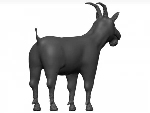 Goat 3D Model